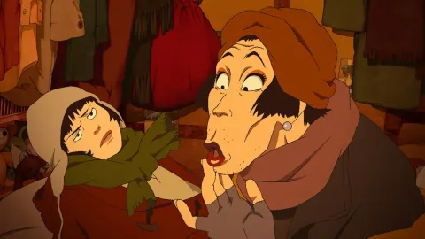 Кадр из фильма Однажды в Токио