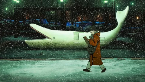 Кадр из фильма Однажды в Токио