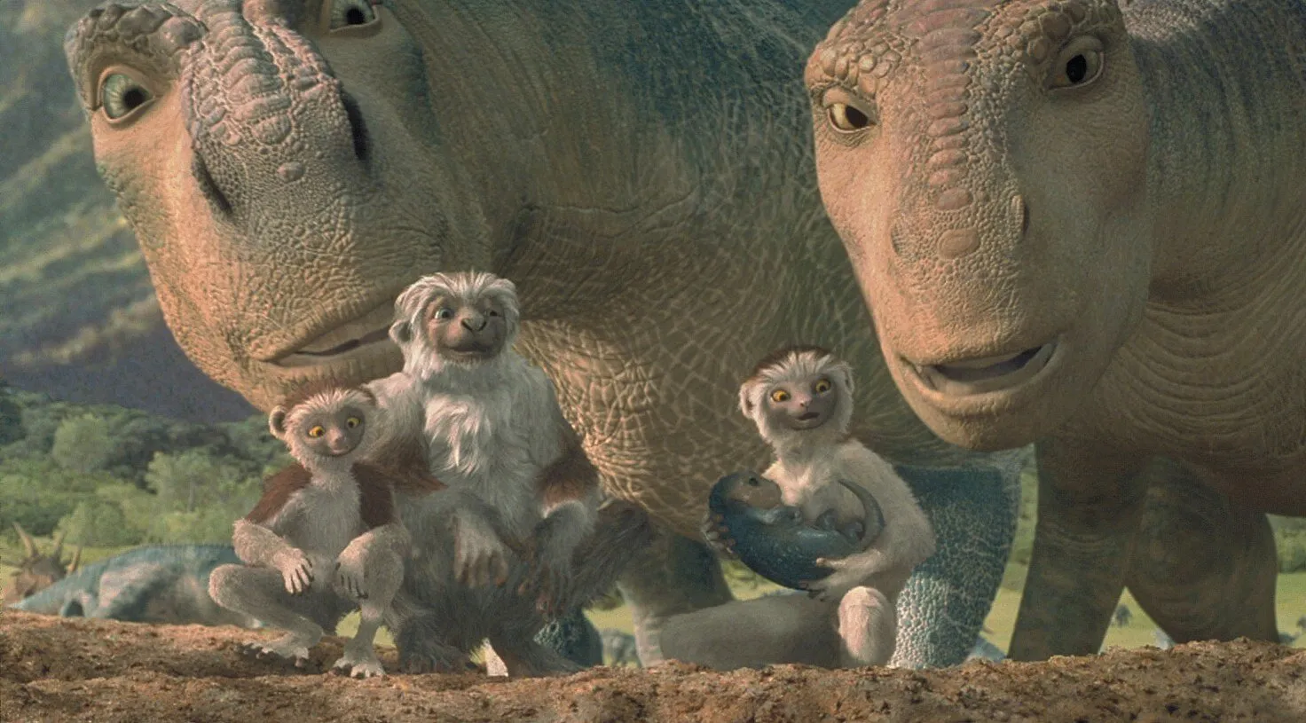 Кадр из фильма Динозавр