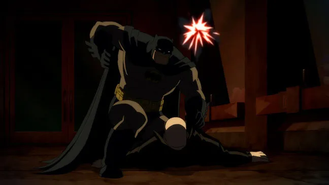 Кадр из фильма Темный рыцарь: Возрождение легенды. Часть 1