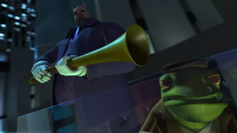 Кадр из фильма Берегитесь Бэтмена