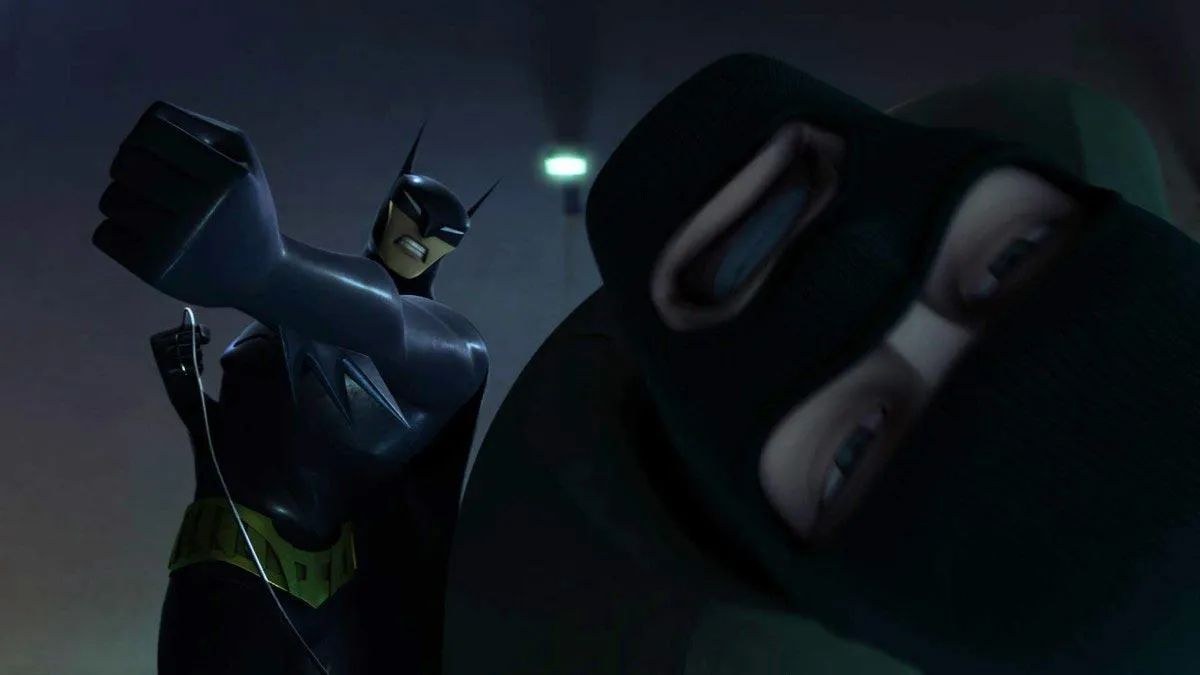 Кадр из фильма Берегитесь Бэтмена