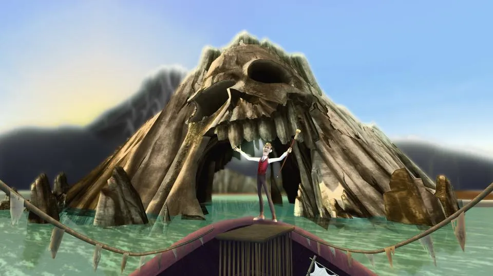 Кадр из фильма Школа монстров: Побег с Острова черепов