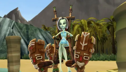 Кадр из фильма Школа монстров: Побег с Острова черепов