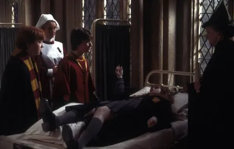 Кадр из фильма Гарри Поттер и Тайная комната