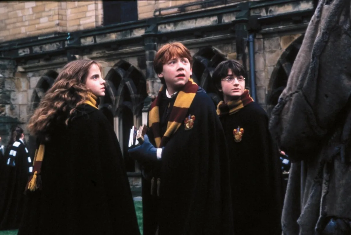 Кадр из фильма Гарри Поттер и Тайная комната