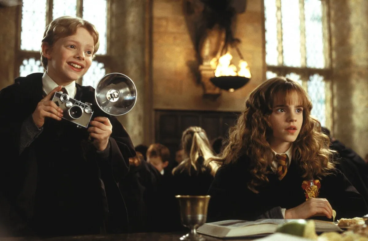 Кадр из фильма Гарри Поттер и Тайная комната
