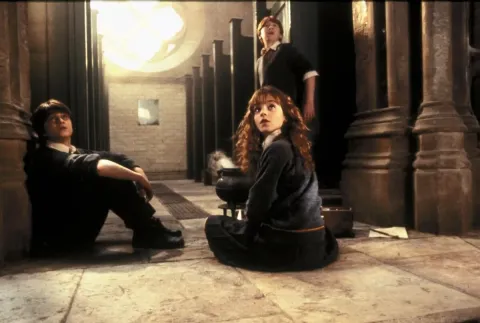 Кадр из фильма Гарри Поттер и Тайная комната