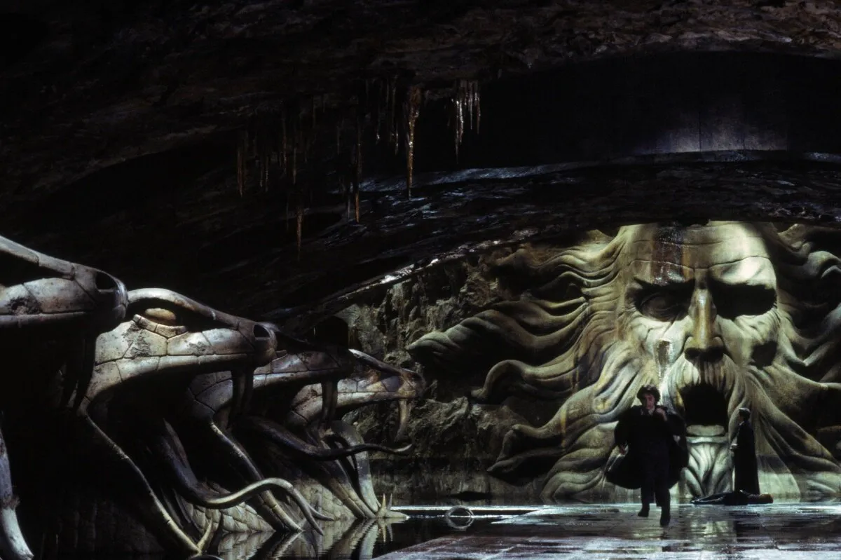 Кадр из фильма Гарри Поттер и Тайная комната