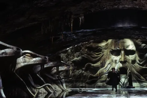 Кадр из фильма Гарри Поттер и Тайная комната