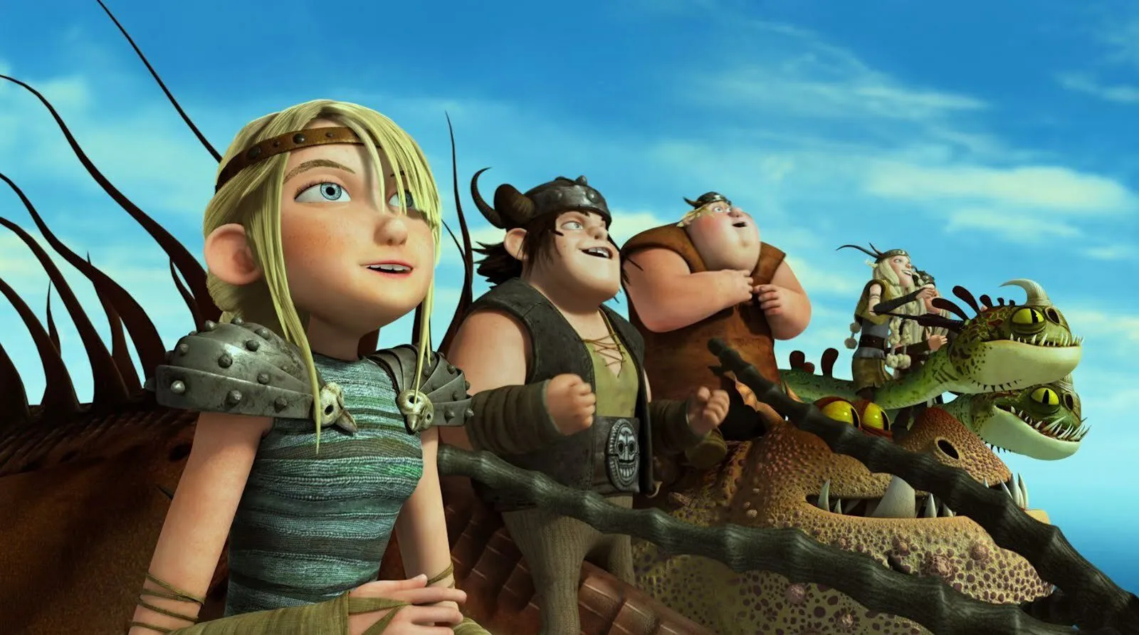 Кадр из фильма Драконы и всадники Олуха