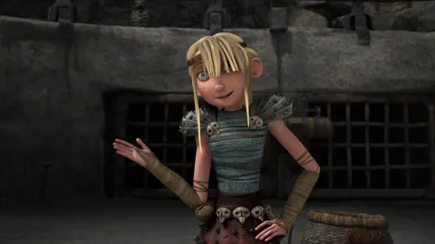 Кадр из фильма Драконы и всадники Олуха