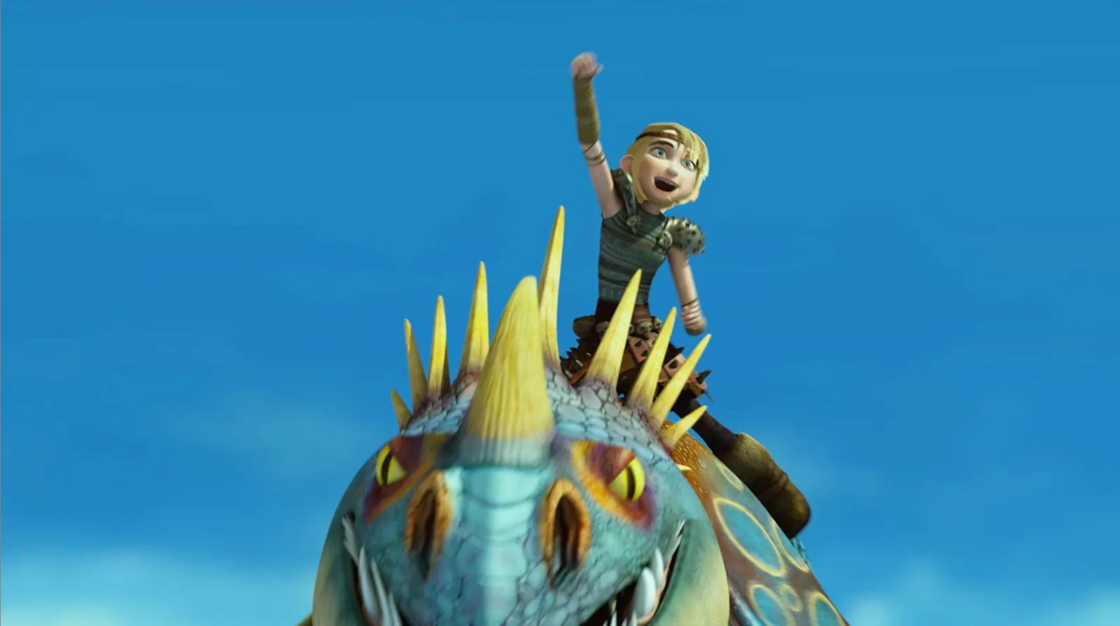 Кадр из фильма Драконы и всадники Олуха