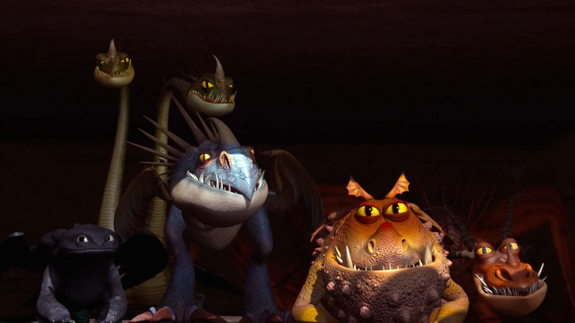 Кадр из фильма Драконы и всадники Олуха