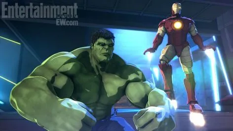 Кадр из фильма Железный человек и Халк: Союз героев