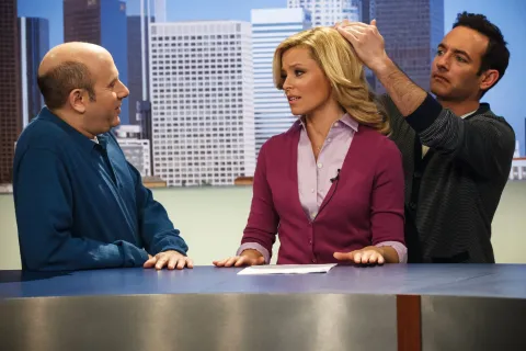 Кадр из фильма Блондинка в эфире