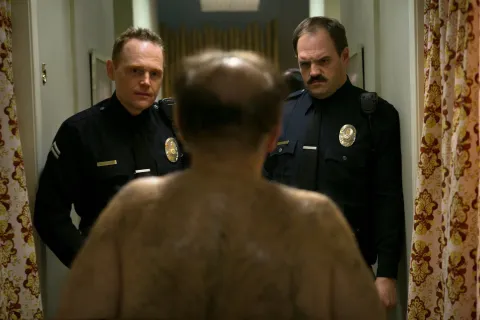 Кадр из фильма Блондинка в эфире