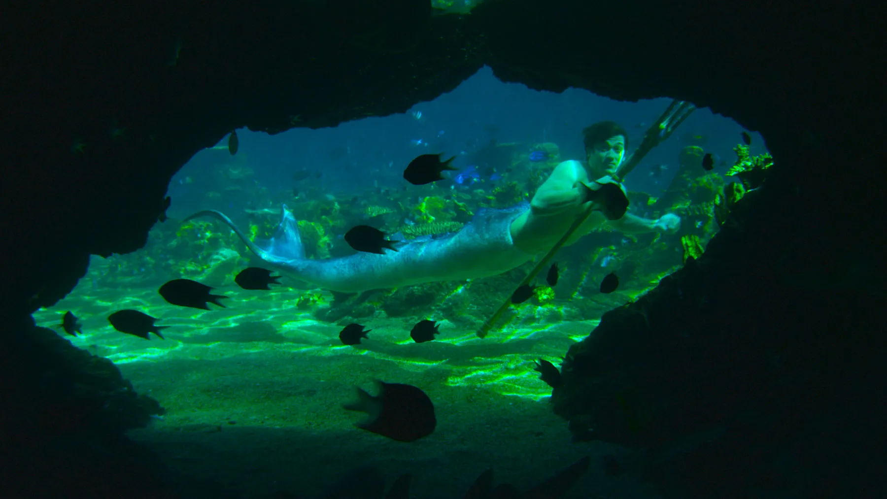 Кадр из фильма Тайны острова Мако