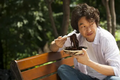 Кадр из фильма Паваротти