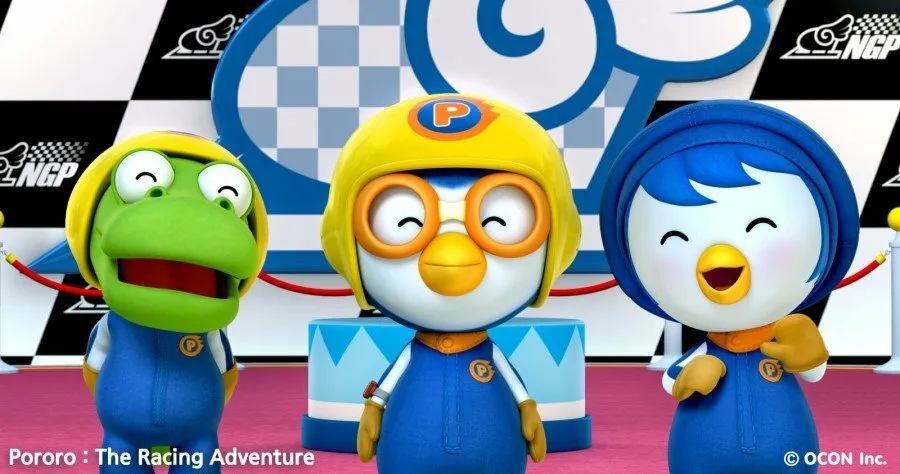 Кадр из фильма Пингвинёнок Пороро: Большие гонки