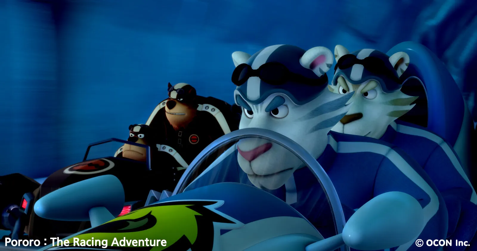 Кадр из фильма Пингвинёнок Пороро: Большие гонки