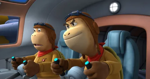 Кадр из фильма Пингвинёнок Пороро: Большие гонки