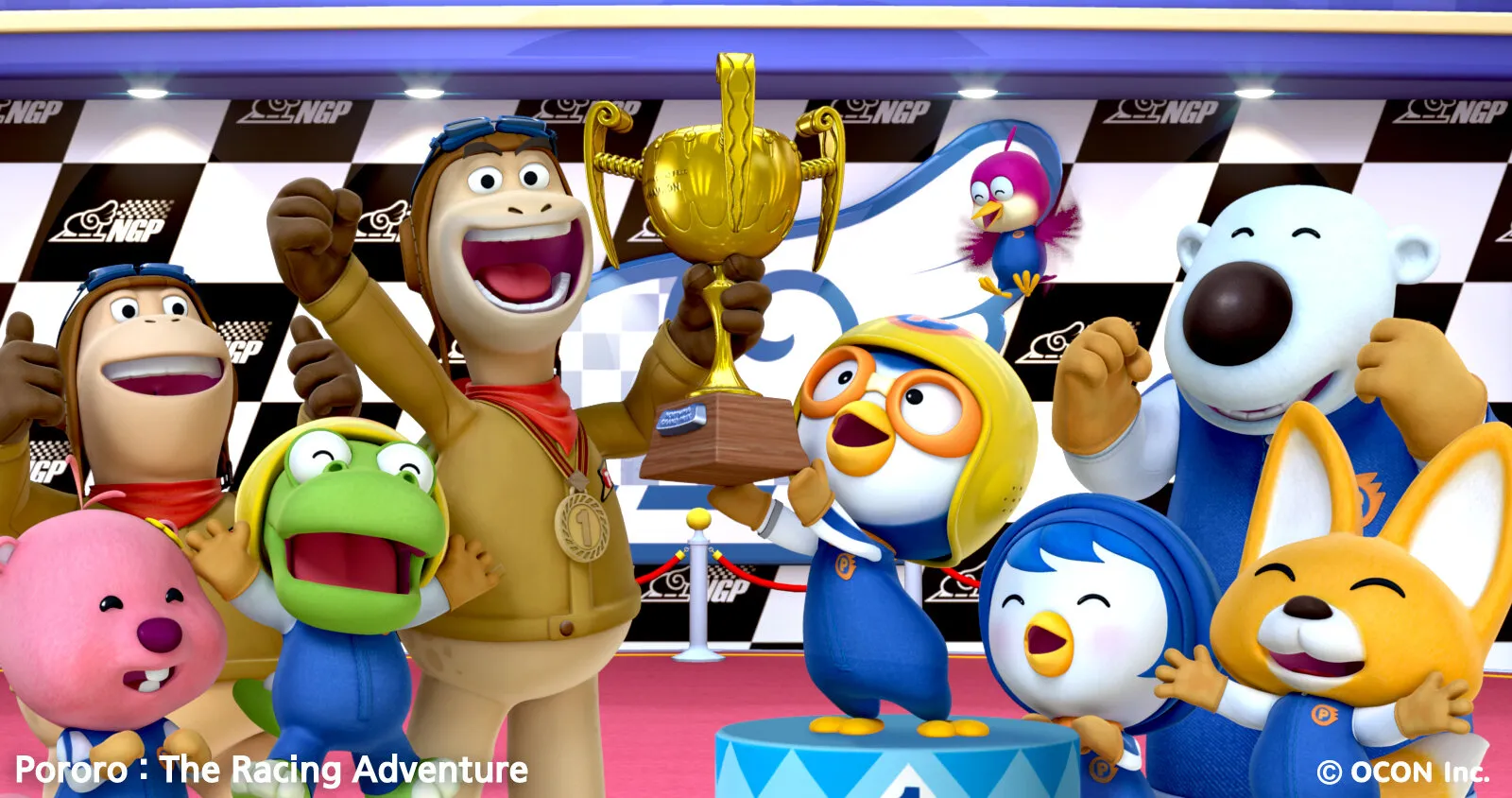 Кадр из фильма Пингвинёнок Пороро: Большие гонки