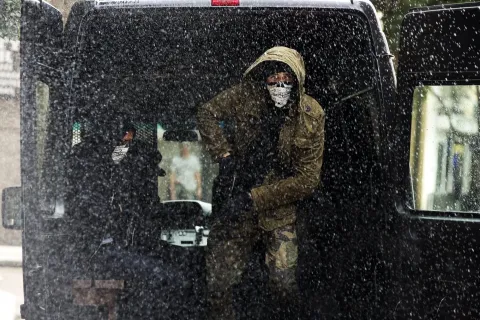 Кадр из фильма Ограбление по-американски