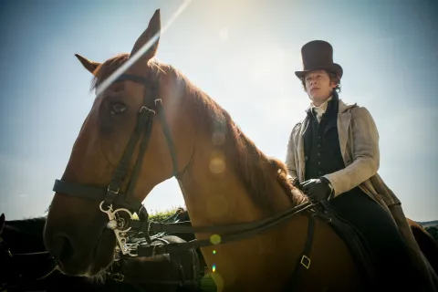 Кадр из фильма Убийство в поместье Пемберли