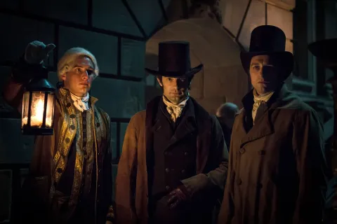 Кадр из фильма Убийство в поместье Пемберли