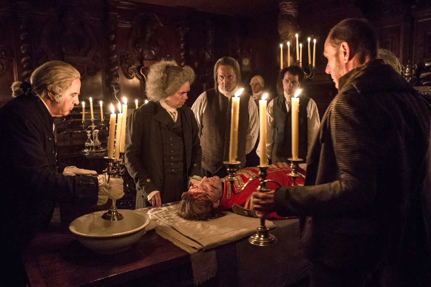 Кадр из фильма Убийство в поместье Пемберли