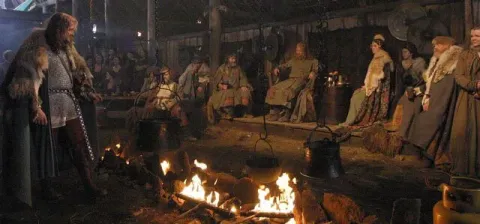 Кадр из фильма Беовульф и Грендель