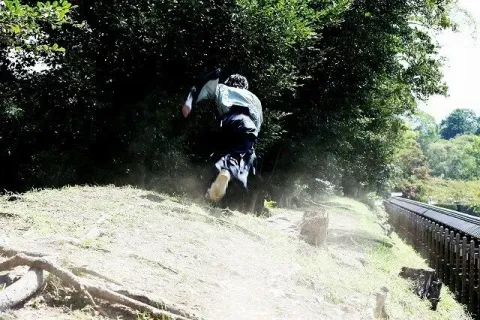 Кадр из фильма Бродяга Кэнсин: Великий киотский пожар