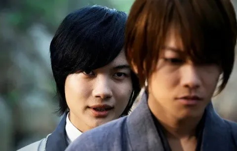 Кадр из фильма Бродяга Кэнсин: Великий киотский пожар