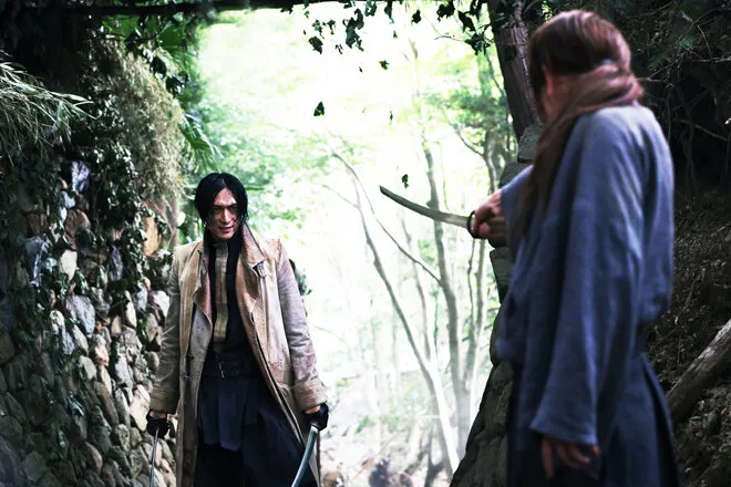 Кадр из фильма Бродяга Кэнсин: Последняя легенда