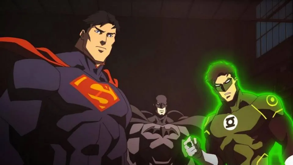 Кадр из фильма Лига справедливости: Война