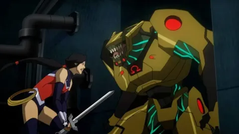 Кадр из фильма Лига справедливости: Война