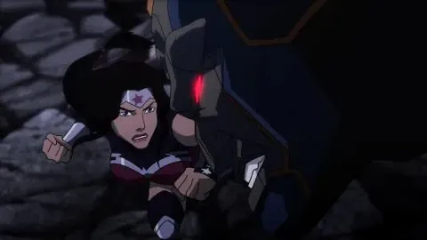 Кадр из фильма Лига справедливости: Война