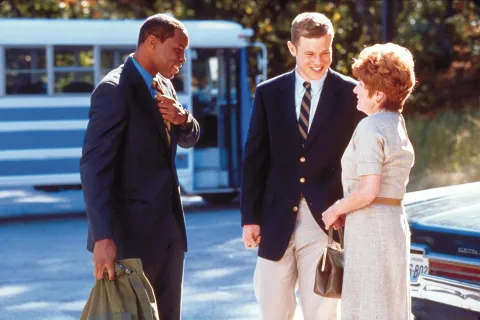 Кадр из фильма Вспоминая Титанов