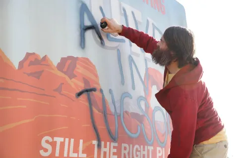 Кадр из фильма Последний человек на Земле