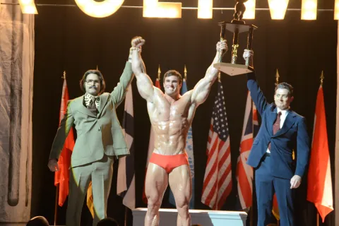 Кадр из фильма Мистер Олимпия