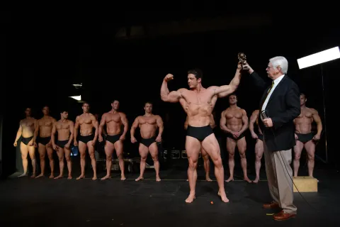 Кадр из фильма Мистер Олимпия