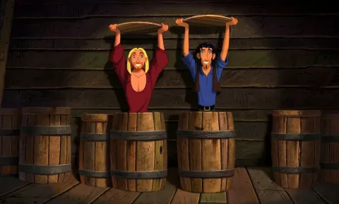 Кадр из фильма Дорога на Эльдорадо