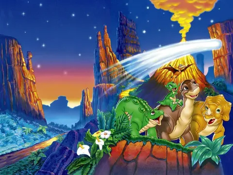 Кадр из фильма Земля до начала времен 7: Камень Холодного Огня