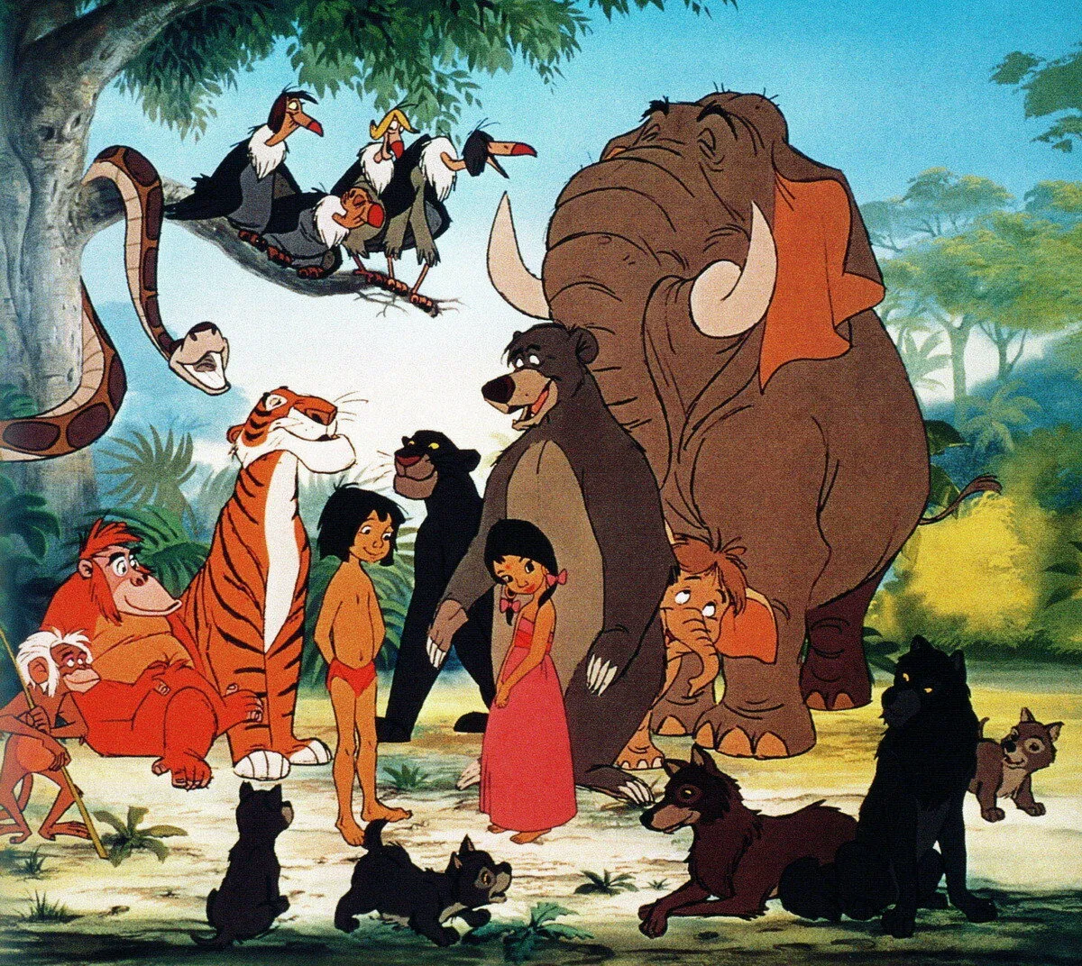 Кадр из фильма Книга джунглей