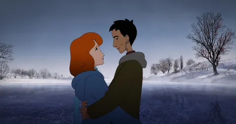 Кадр из фильма Где Анна Франк