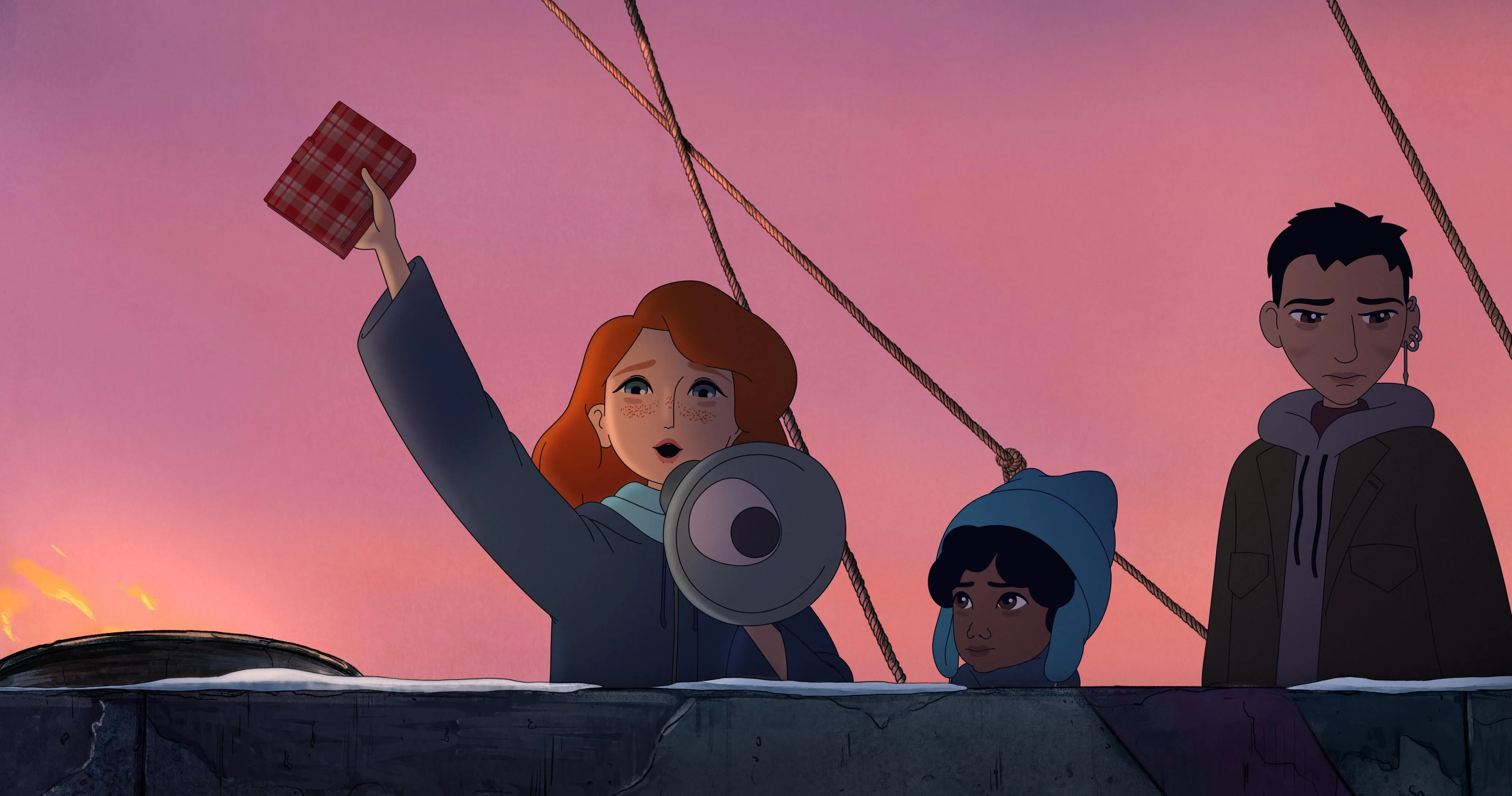 Кадр из фильма Где Анна Франк