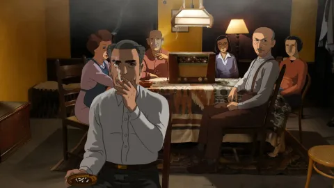 Кадр из фильма Где Анна Франк