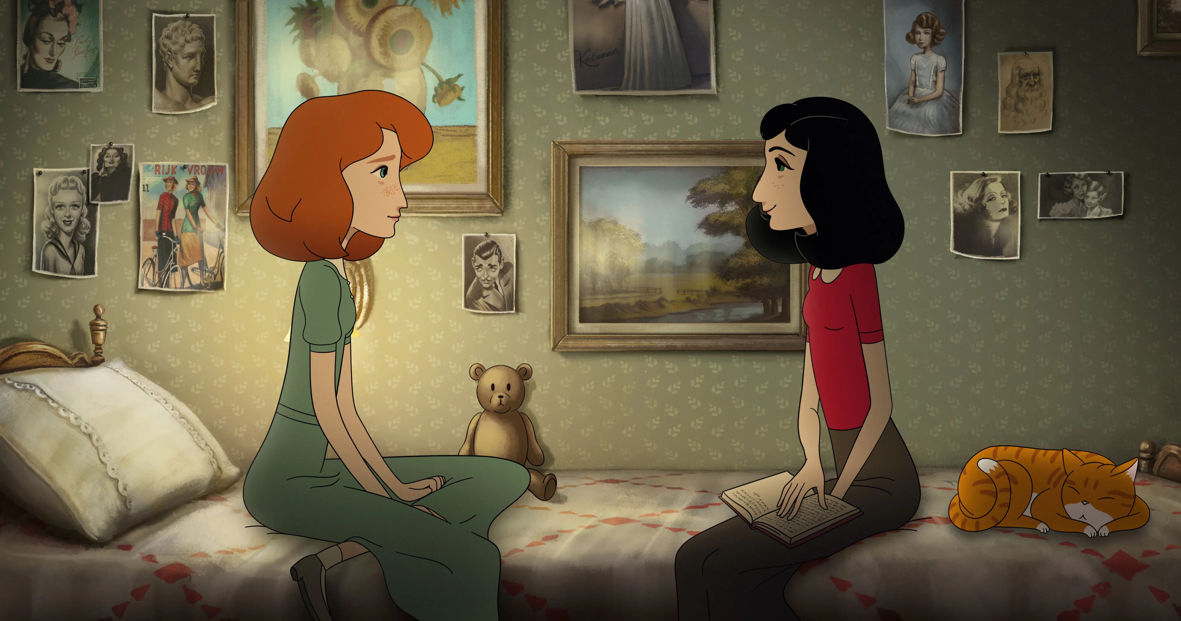 Кадр из фильма Где Анна Франк