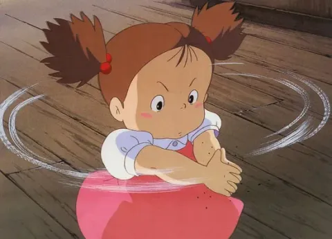 Кадр из фильма Мой сосед Тоторо